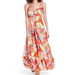 Alexis For Target Multi Color Maxi Dress